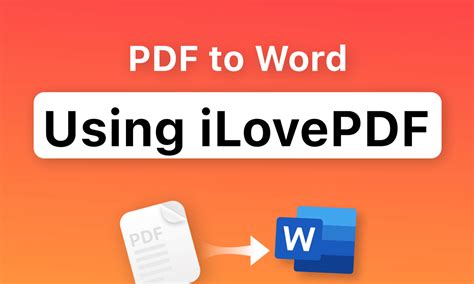 i love pdf traduction, I love pdf: conversor de pdf a word gratuito en línea