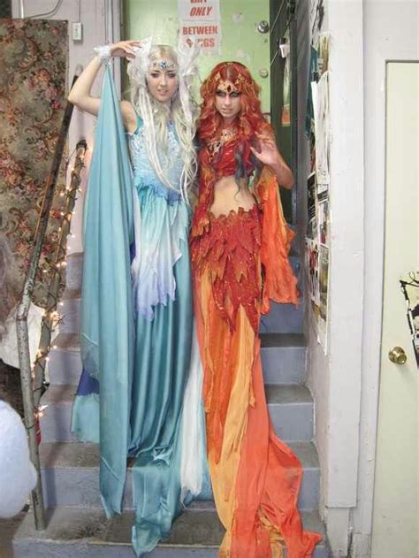 ice and fire costumes