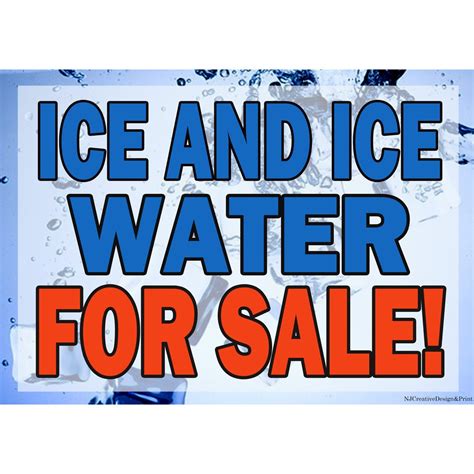 ice and ice water for sale