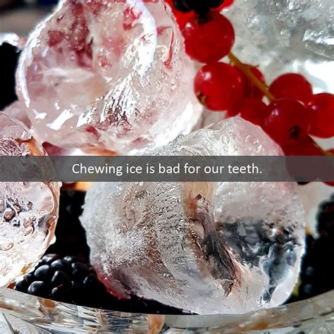 ice bad for your teeth