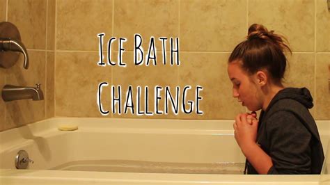 ice bath challenge