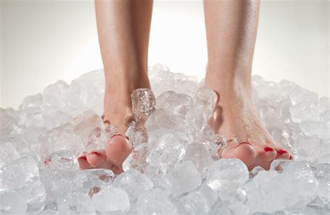 ice bath for feet