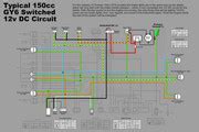 ice bear scooter wiring harness 