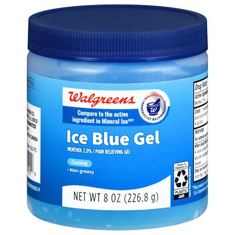 ice blue gel
