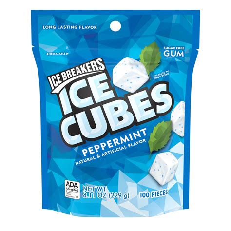 ice breakers ice cubes gum