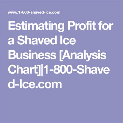 ice business profit