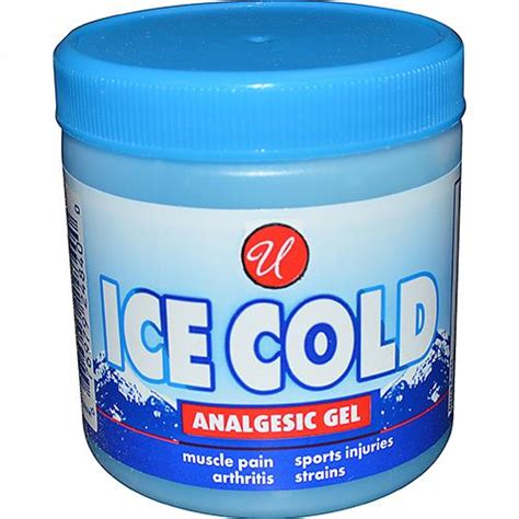 ice cold analgesic gel