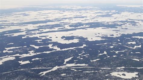 ice conditions on lake of the woods