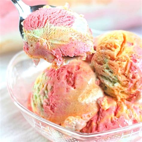 ice cream and jello