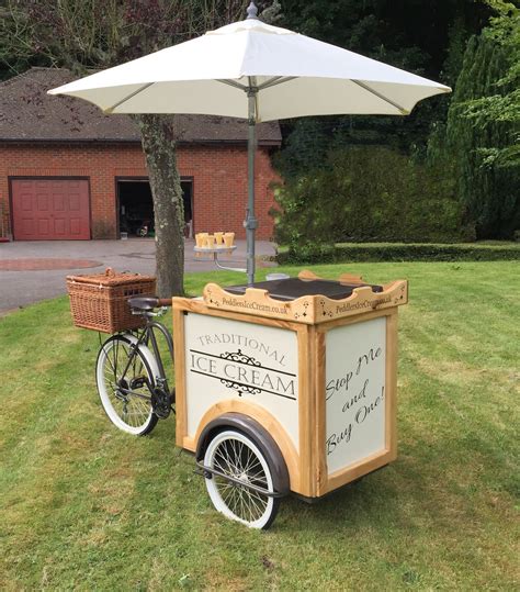 ice cream bike cart