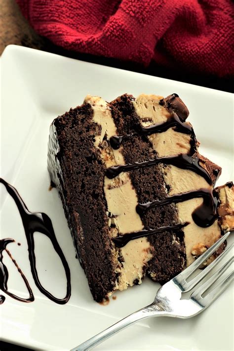 ice cream brownie cake