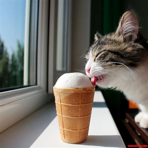 ice cream cat