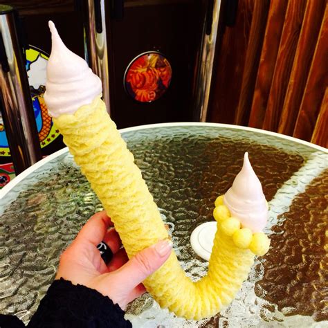 ice cream churro