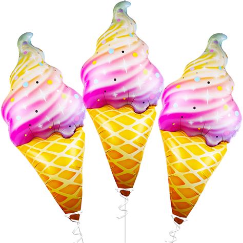 ice cream cone balloons