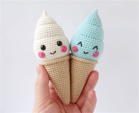 ice cream cone crochet