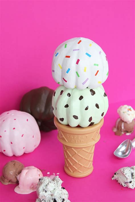 ice cream cone decor