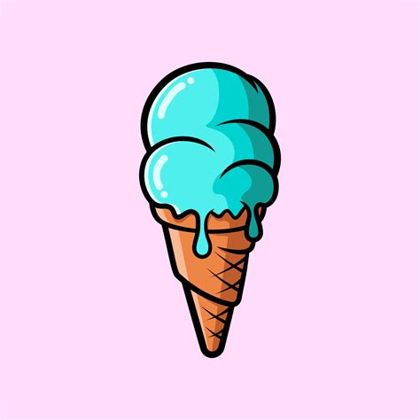 ice cream cone graphic