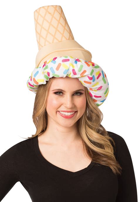ice cream cone hat