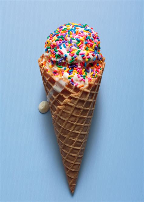 ice cream cone sprinkles