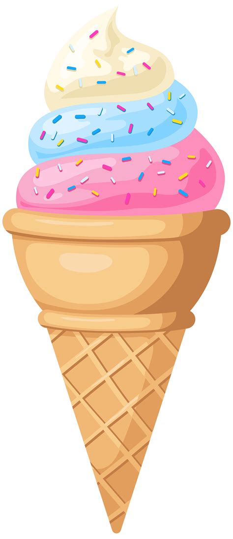 ice cream cones clipart
