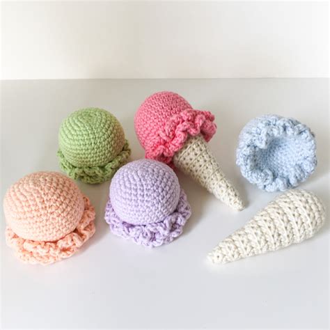 ice cream crochet pattern