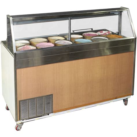 ice cream dipping cabinets