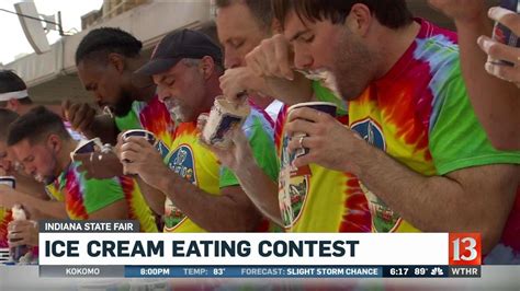 ice cream eating contest