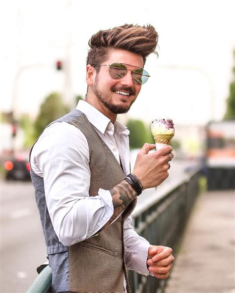 ice cream haircut male