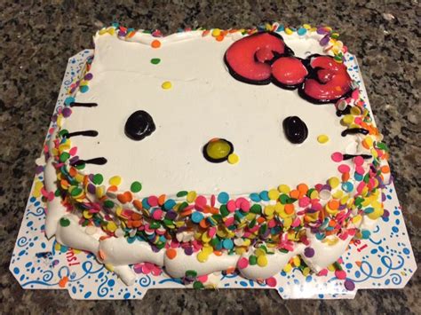 ice cream hello kitty cake