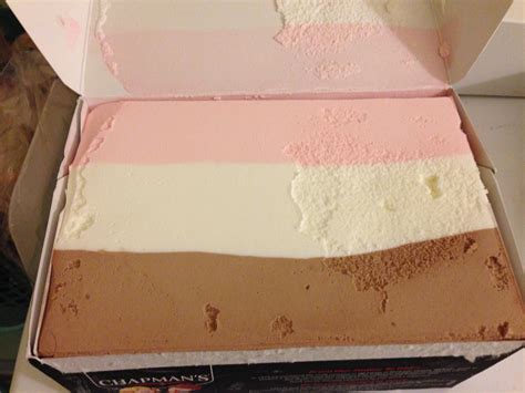 ice cream in box