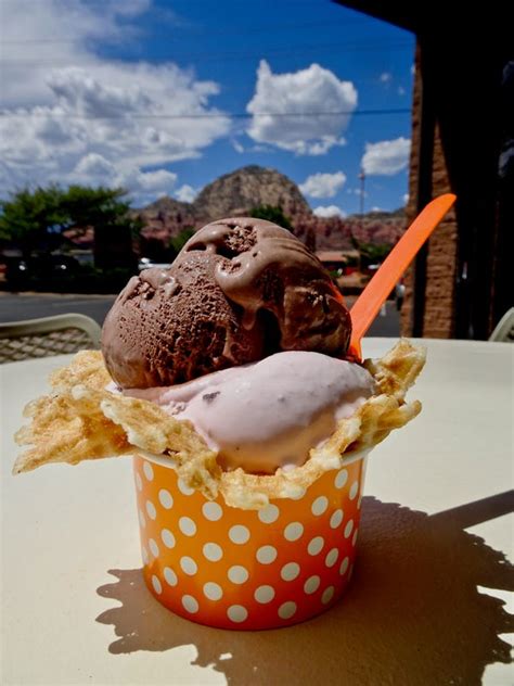 ice cream in sedona