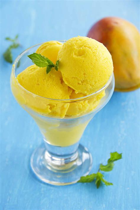 ice cream maker mango