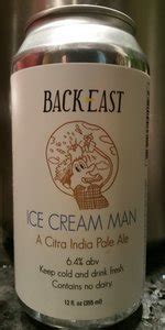 ice cream man beer