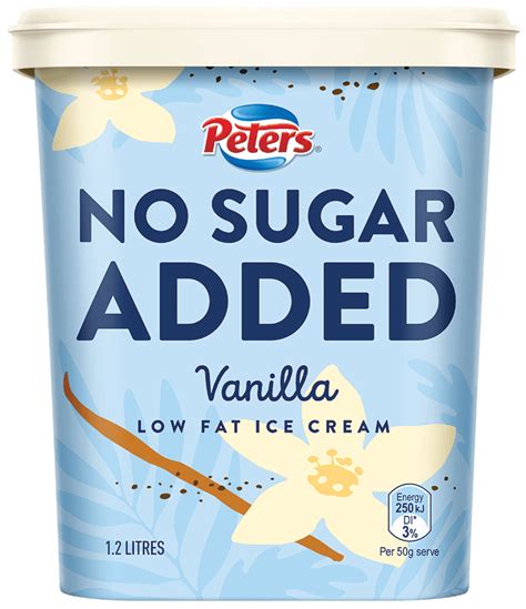 ice cream no sugar added