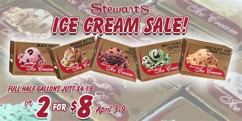 ice cream on sale this week
