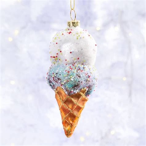 ice cream ornament