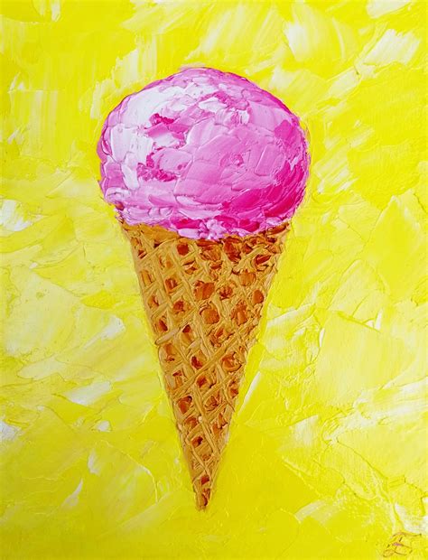 ice cream painting