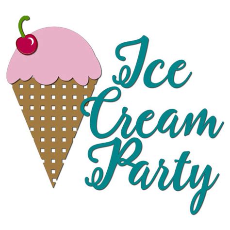 ice cream party clip art