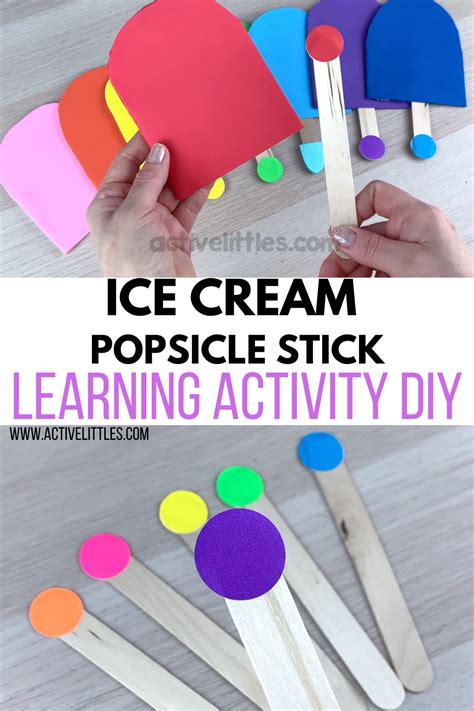 ice cream popsicle sticks