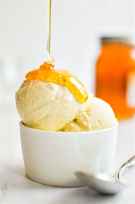 ice cream recipe with honey