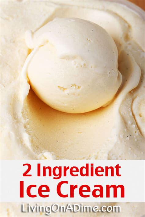 ice cream recipe without heavy cream