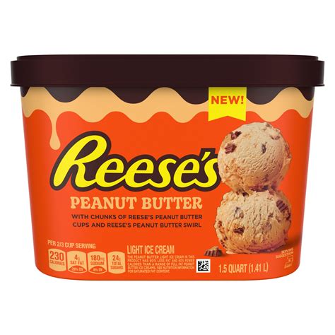 ice cream reeses peanut butter cups