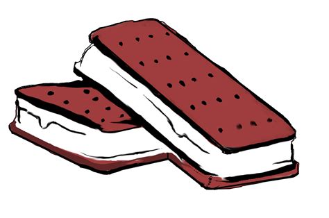 ice cream sandwich drawing