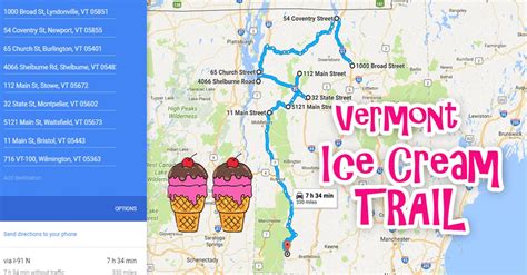 ice cream trail