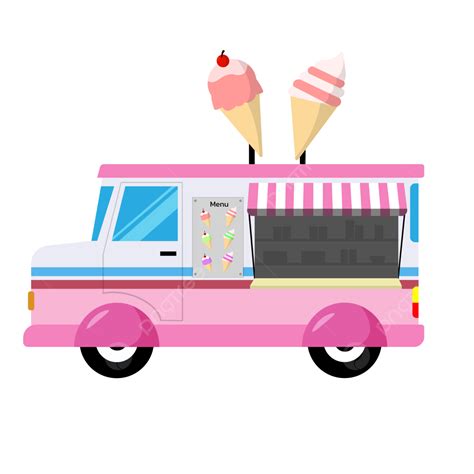 ice cream truck clipart