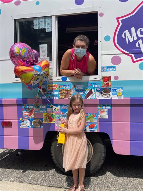 ice cream truck for birthday party