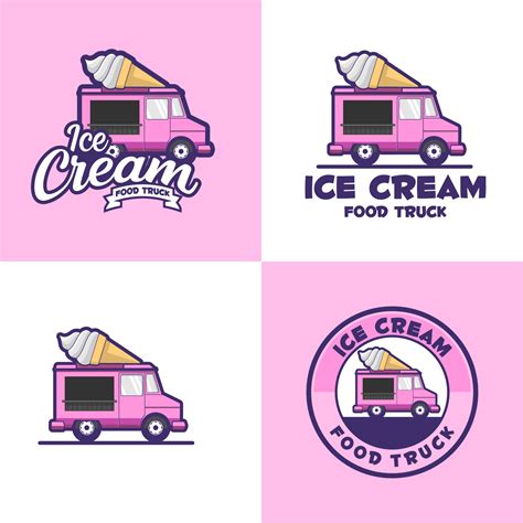 ice cream truck logo