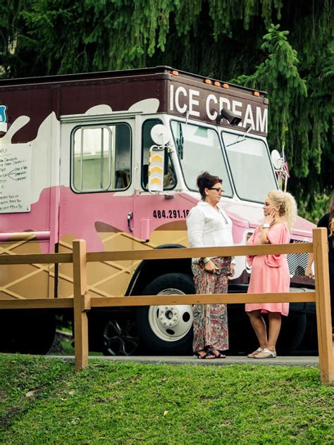 ice cream truck wedding
