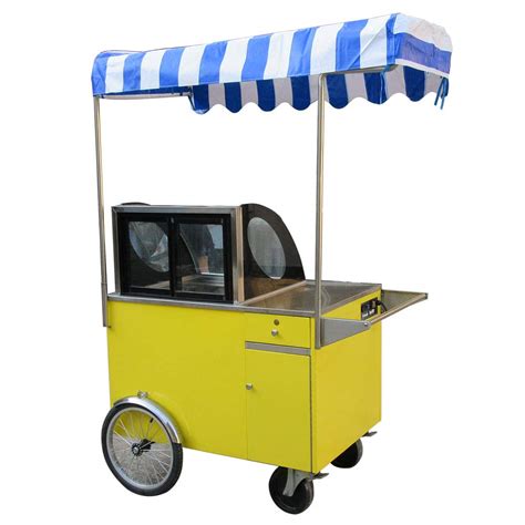ice cream vendor cart