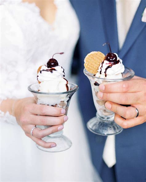 ice cream wedding